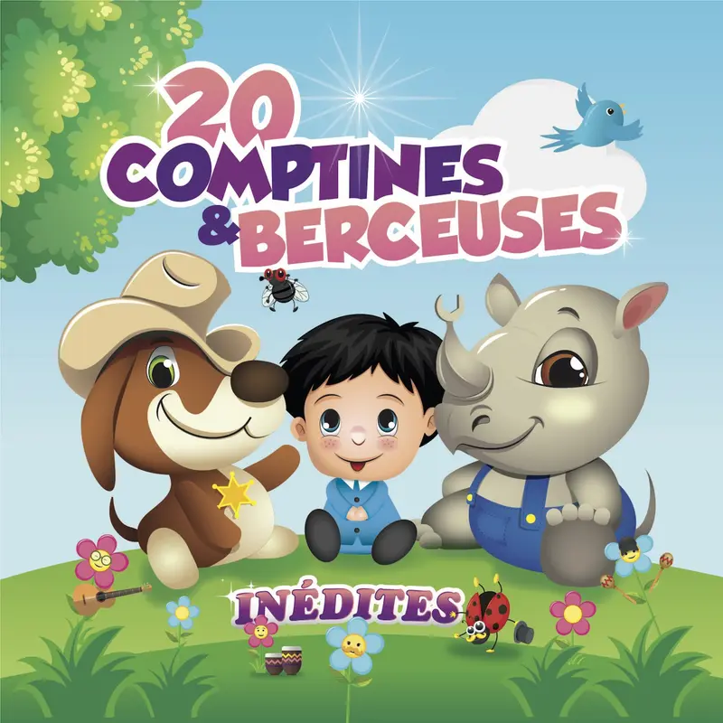 20 COMPTINES & BERCEUSES INÉDITES - COMPTINES AU SOLEIL (CD)