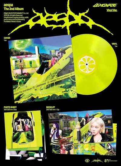 2nd Album 'Lemonade' Vinyle Jaune