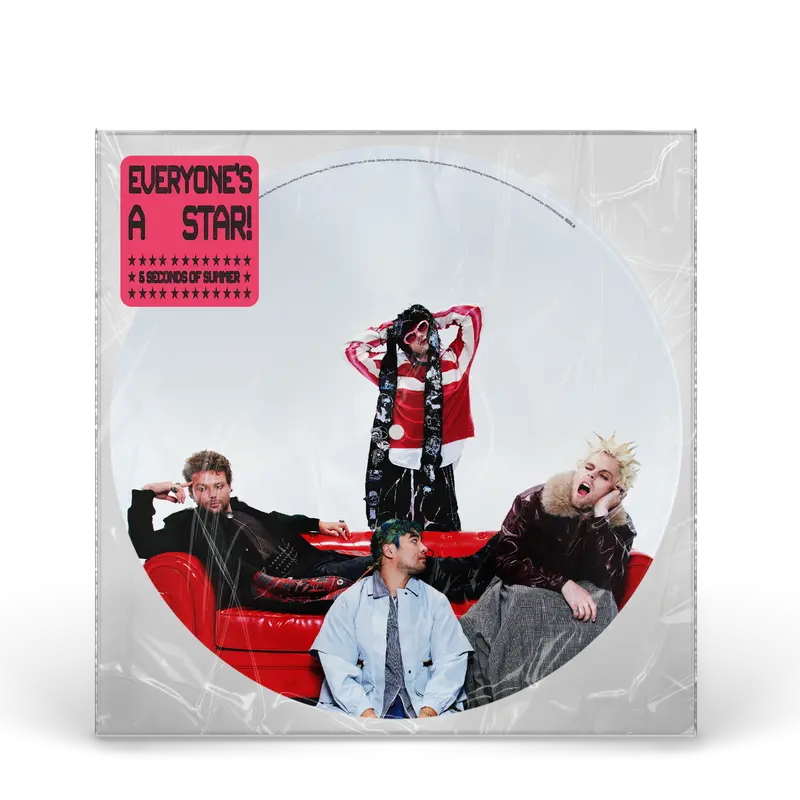 5 Seconds Of Summer - Everyone's A Star! - Vinyle Picture Disc (Exclusivité store)