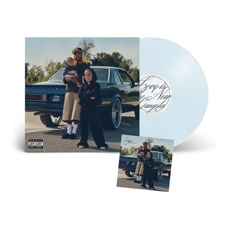 6LACK - Love Is The New Gangsta - Vinyle Transparent 'Moonlight Clear' + Artcard dédicacée