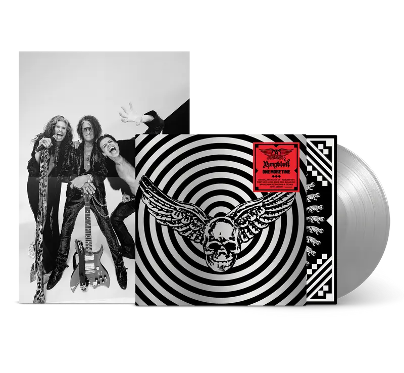 Aerosmith & YUNGBLUD - One More Time - Vinyle Argenté (YUNGBLUD Store Exclusive)