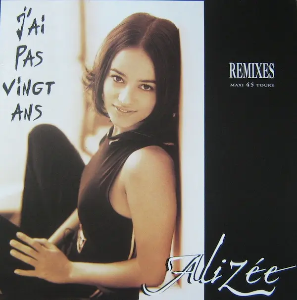Alizée | J'ai pas vingt ans (remixes) - Maxi 45T (pink transparent)