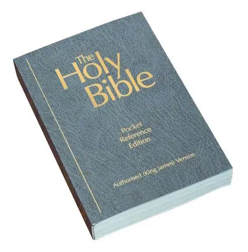 Anglais, Bible King James Version, KJV Soft Grey Paperback