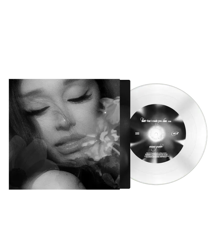 Ariana Grande - Hate that i made you love me - Vinyle Couleur dandelion white 7"