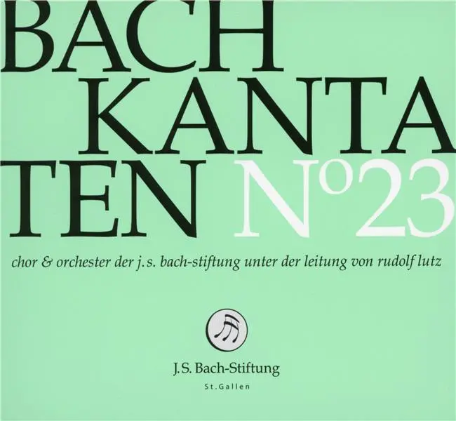 Bach Kantaten N°23