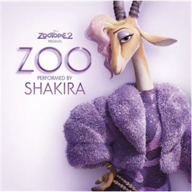 Band Originale | Zootopie 2 - Shakira (vinyle violet transparent pailleté)