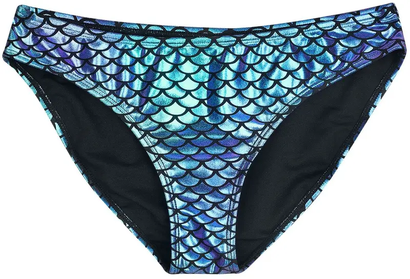 Bas de bikini Disney de La Petite Sirène - Coquillage - S à M - pour Femme - lilas/bleu