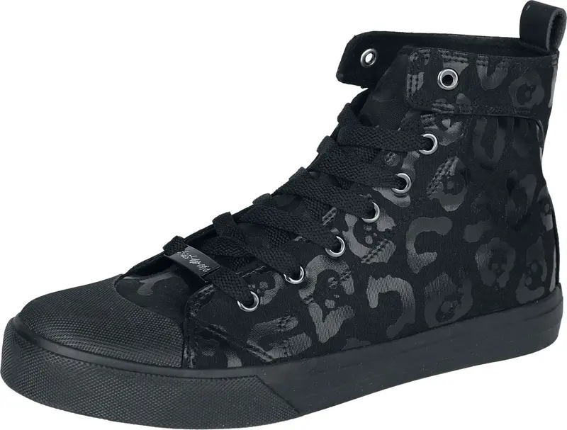 Baskets hautes de Rock Rebel by EMP - Rebels & Reapers - EU36 à EU43 - pour Femme - noir