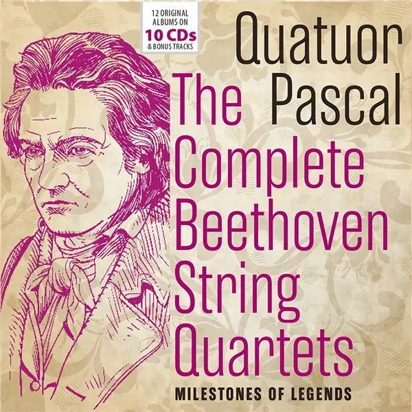Beethoven Intégrale des Quatuors à cordes Quatuor Pascal