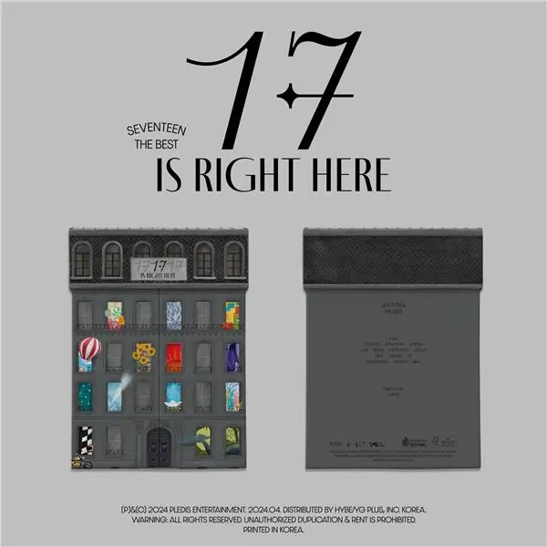 Best Album '17 Is Right Here' (Here Version) Coffret