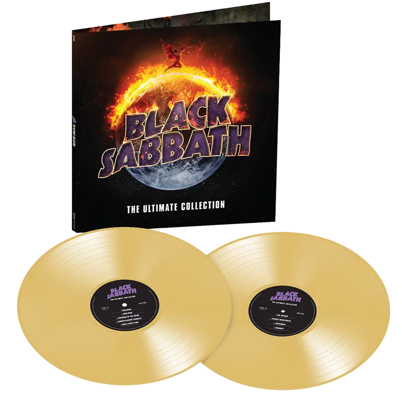 Black Sabbath - The Ultimate Collection - Double Vinyle Doré