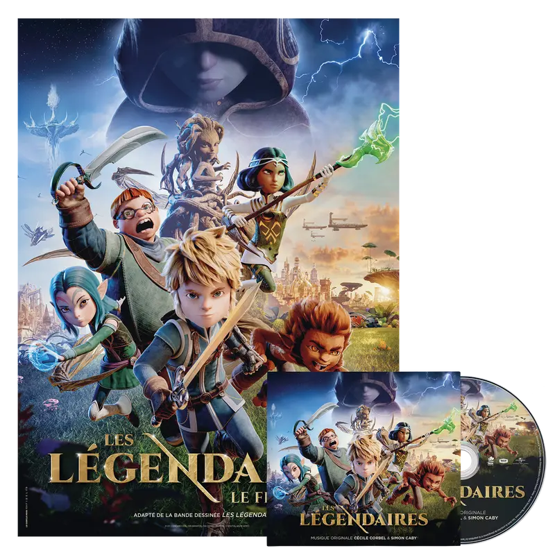 BO Les Légendaires - CD Digipack + Affiche