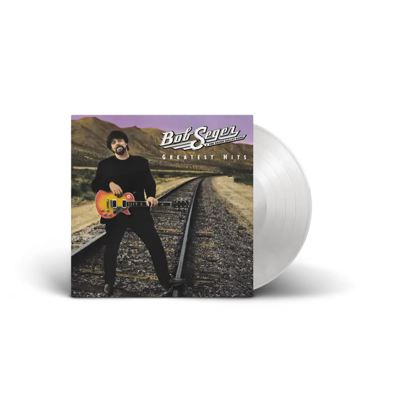 Bob Seger & The Silver Bullet Band - Greatest Hits - Double Vinyle Marbré Blanc et Argenté
