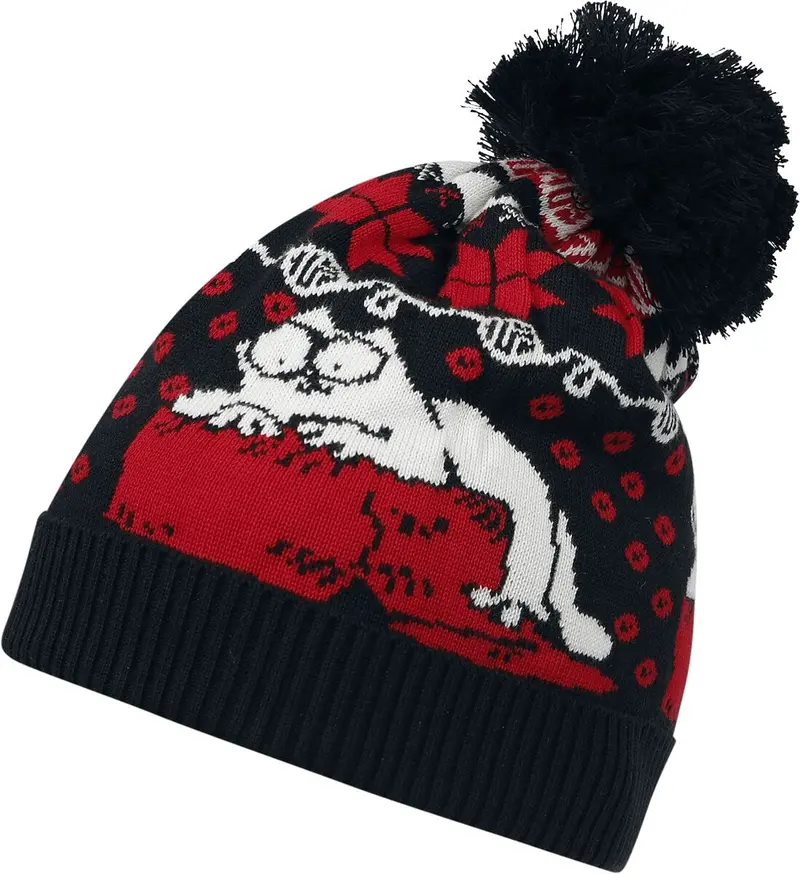 Bonnet de Simon's Cat - Simon`s Cat - Karton - pour Unisexe - multicolore