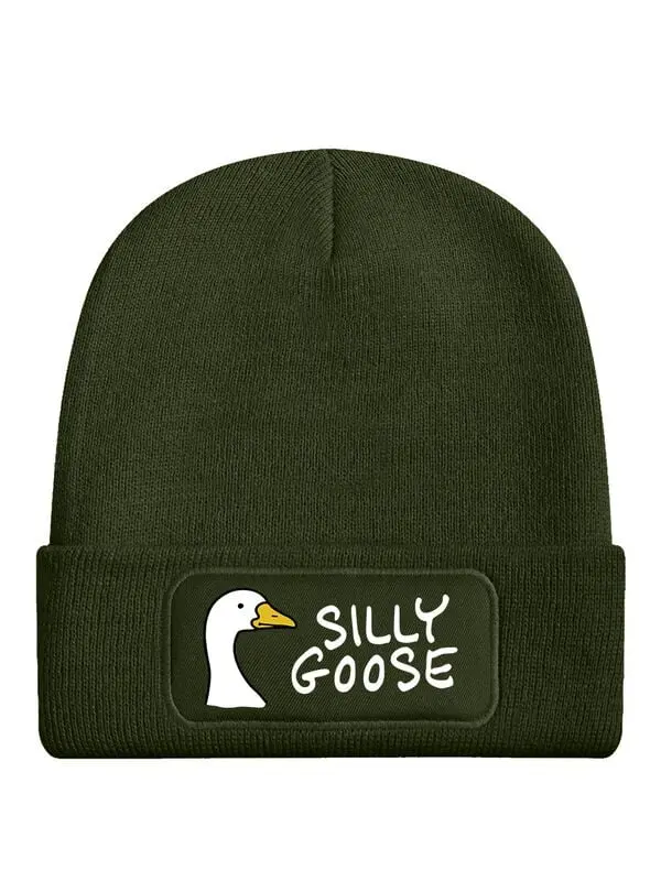 Bonnet Fun de Tierisch - Silly Goose - pour Unisexe - olive