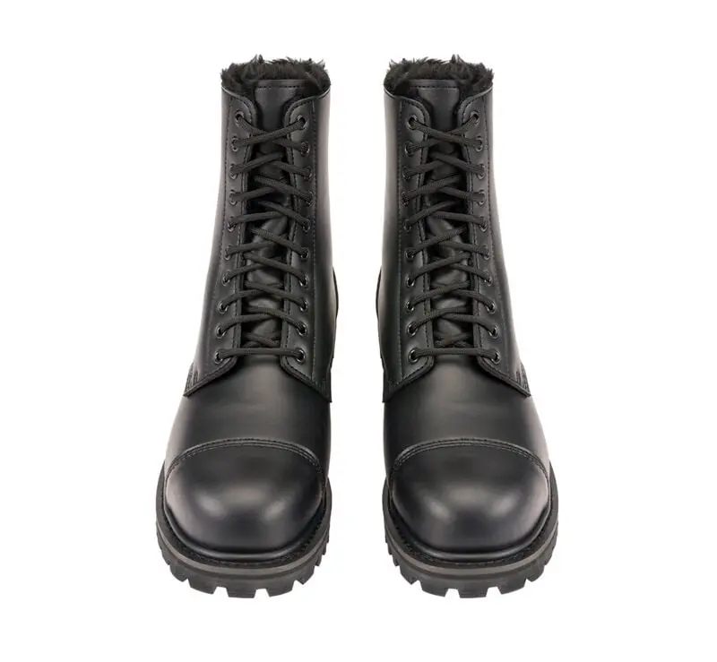 Bottes de Brandit - Fur Phantom Boots 10 Trous - EU41 à EU47 - pour Unisexe - noir