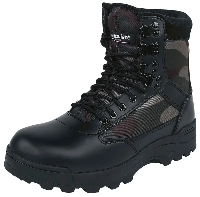 Bottes de Brandit - Phantom Tactical - EU44 à EU46 - pour Homme - camouflage sombre