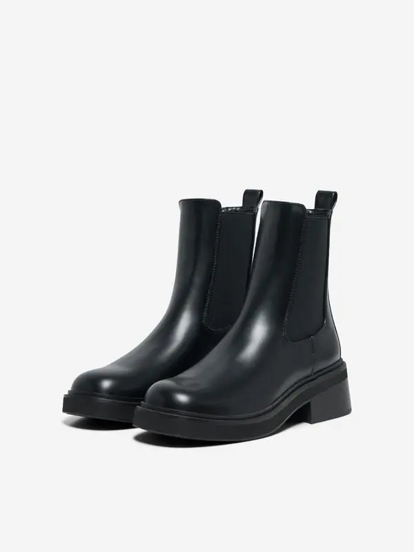 Bottes de Only - ONLBUTTER-1 CHELSEA BOOT NOOS - EU36 à EU41 - pour Femme - noir