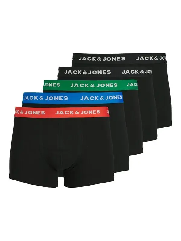 Boxer de Jack & Jones - JACHUEY NOOS - Boxers (Lot de 5) - S à XXL - pour Homme - multicolore