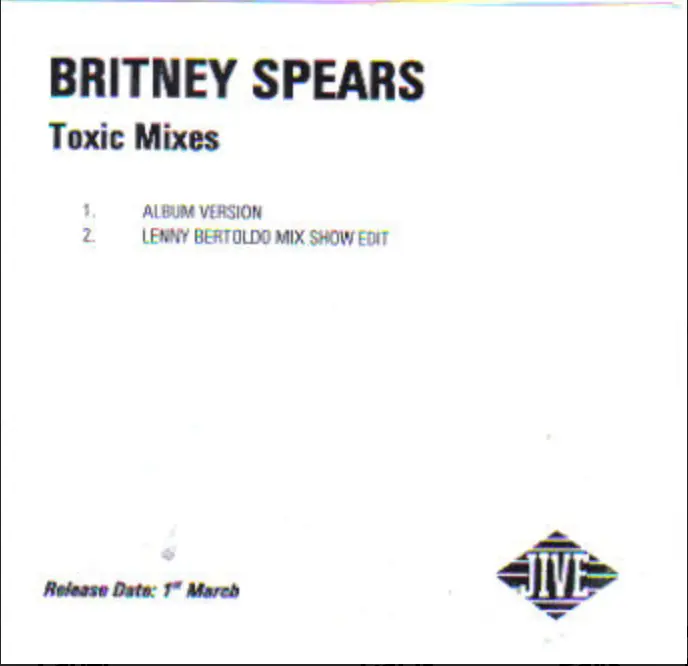 Britney Spears | Toxic Mixes