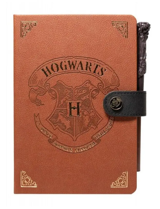 Bureau, Carterie & Emballage de Harry Potter - Poudlard - Carnet & Stylo - pour Unisexe - marron