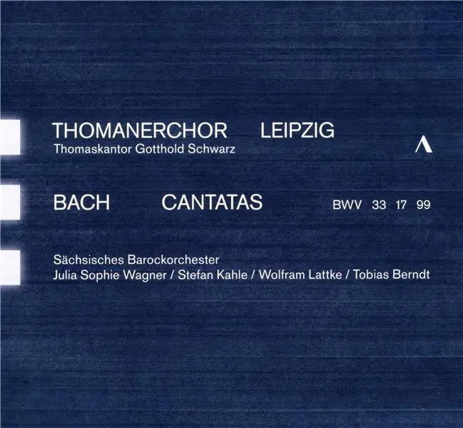 Cantates BWV 33, 17 et 99