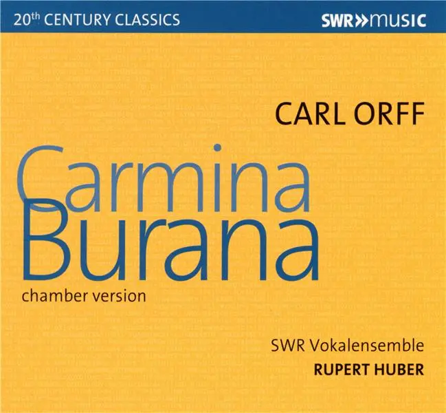 Carmina Burana Version De Chambre