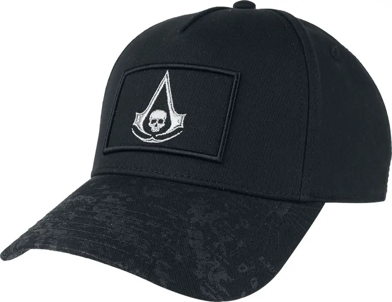Casquette Gaming de Assassin's Creed - Black Flag Resynced - pour Indifférent - noir