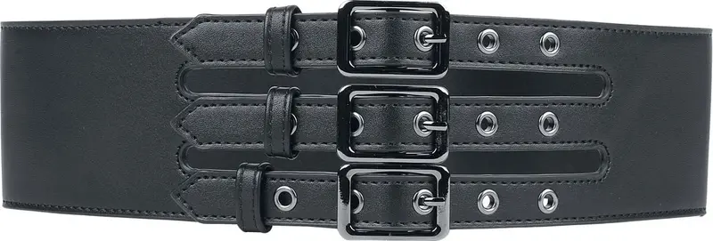 Ceinture Gothic de Killstar - Mourning Muse - Death Rite - pour Femme - noir