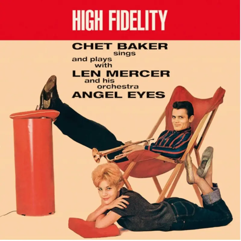 Chet Baker | Chet Baker sings and plays with Len Mercer and his orchestra Angel Eyes (Red Vinyl)