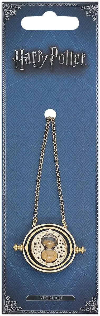 Collier de Harry Potter - Le Retourneur De Temps d'Hermione - pour Unisexe - couleur or