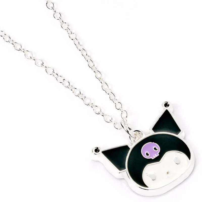 Collier de Hello Kitty - Kuromi - pour Unisexe - couleur argent
