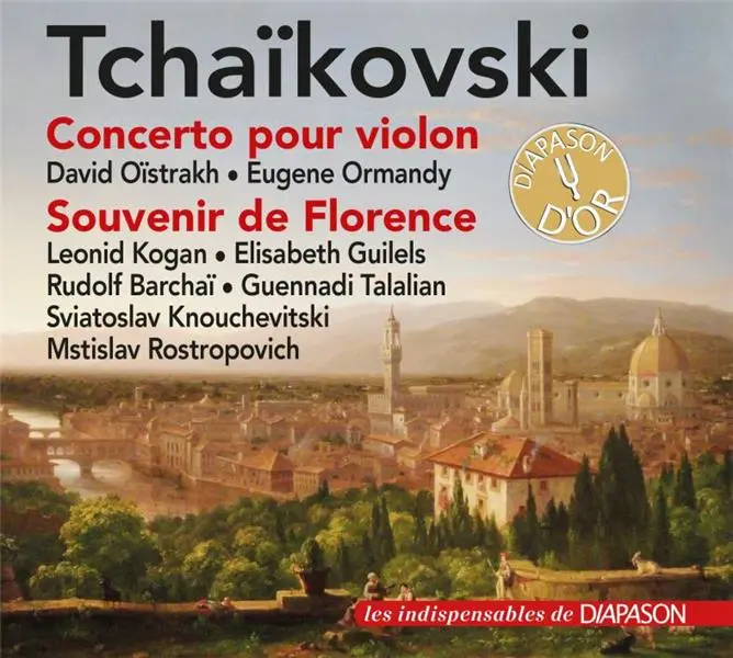 Concerto pour violon et Souvenir de Florence