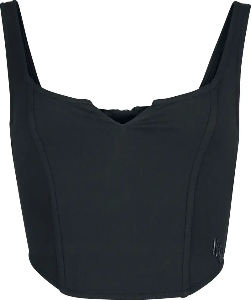 Corset Gothic de KIHILIST by KILLSTAR - Acheris Corset - XS à XXL - pour Femme - noir
