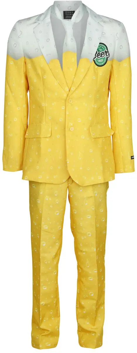 Costume Fun de Suitmeister - Premium Beer Yellow - Bieranzug - pour Homme - Standard
