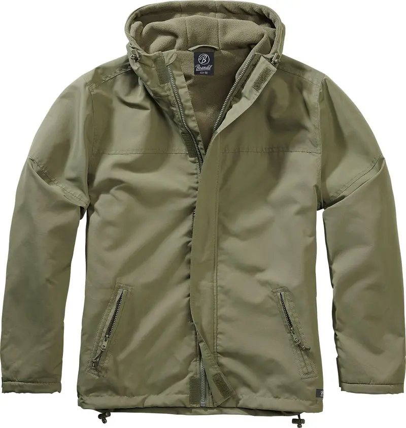 Coupe-vent de Brandit - Coupe-Vent Zippé - XL - pour Homme - olive