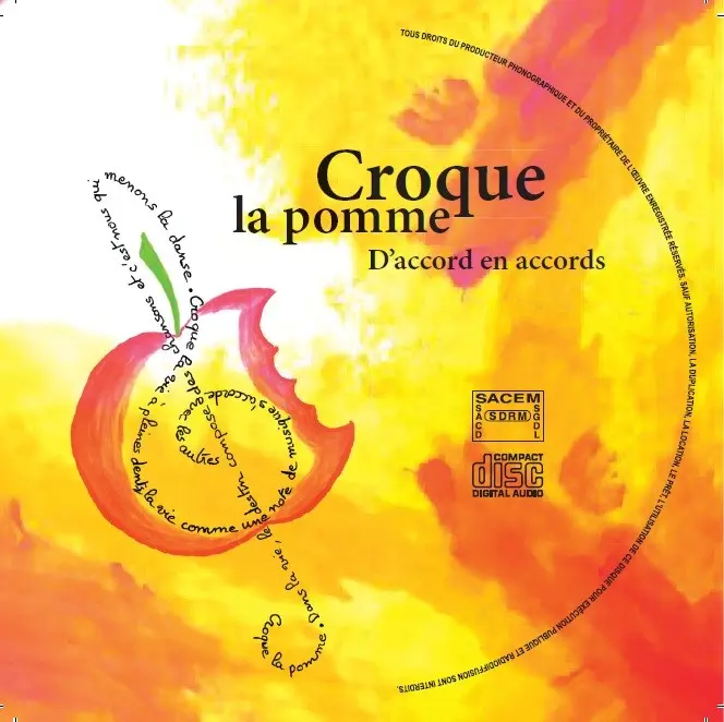 CROQUE LA POMME - D ACCORD EN ACCORDS (CD)