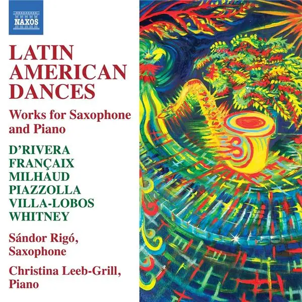 Danses Latino-américaines œuvres pour saxophone et piano