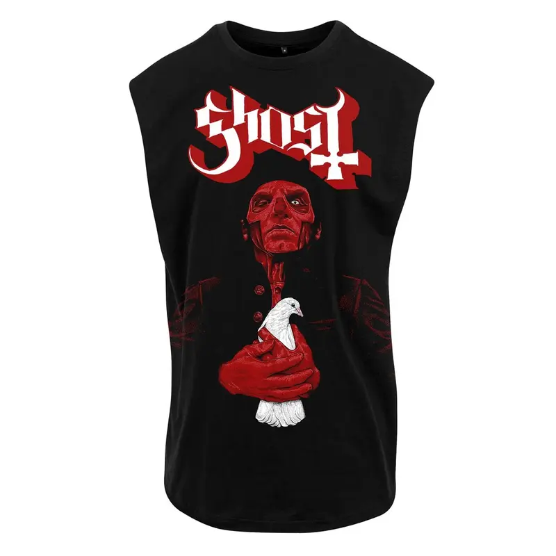 Débardeur de Ghost - Dove Red Logo - S à XXL - pour Homme - noir