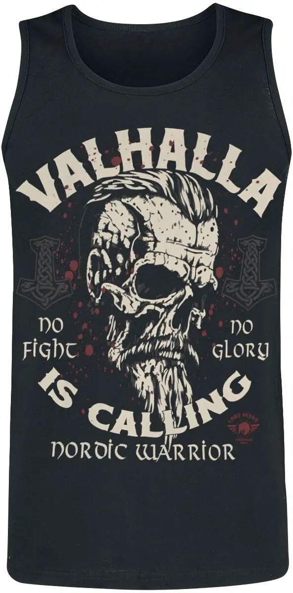 Débardeur de Lobo Negro - Valhalla is calling - Débardeur - S à XL - pour Homme - noir