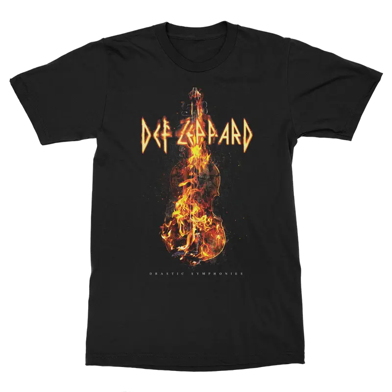 DEF LEPPARD - DRASTIC SYMPHONIES - T-SHIRT