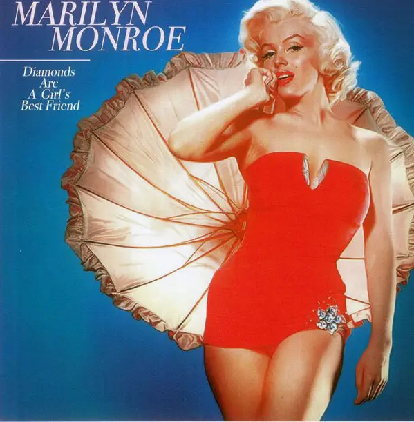 Diamonds Are A Girl's Best Friend Vinyle Rouge