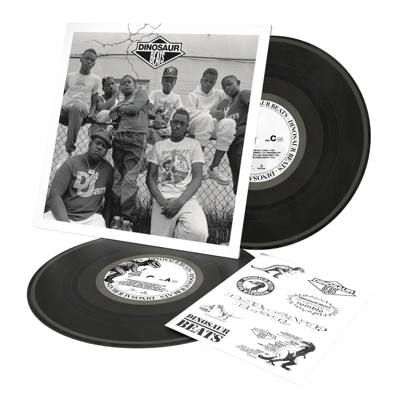 DINOSAUR BEATS - Compilation - Double vinyle + planche de stickers