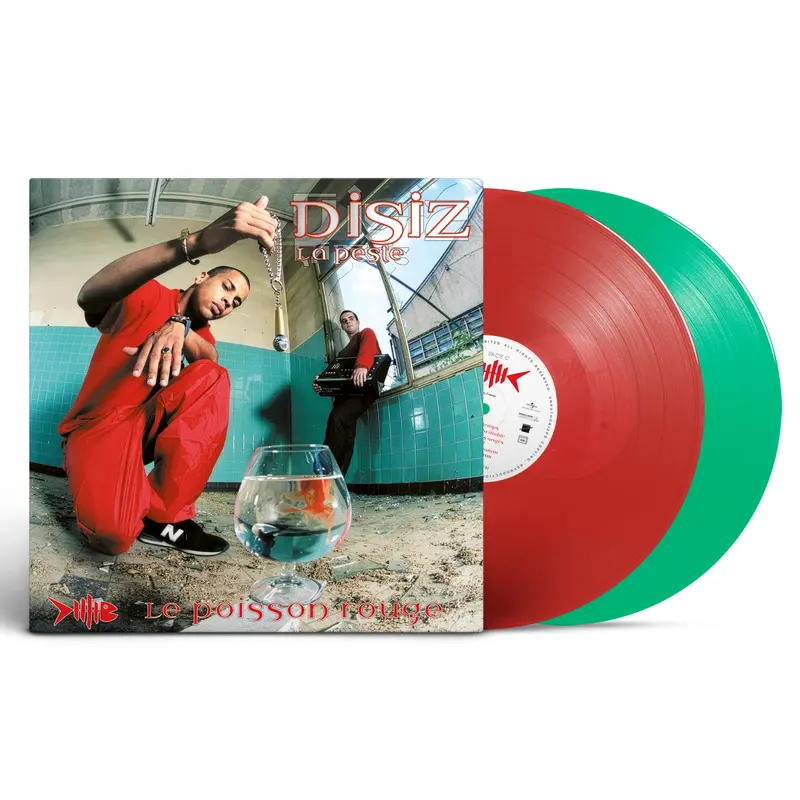 Disiz - Le Poisson Rouge - Double Vinyle Rouge & Vert