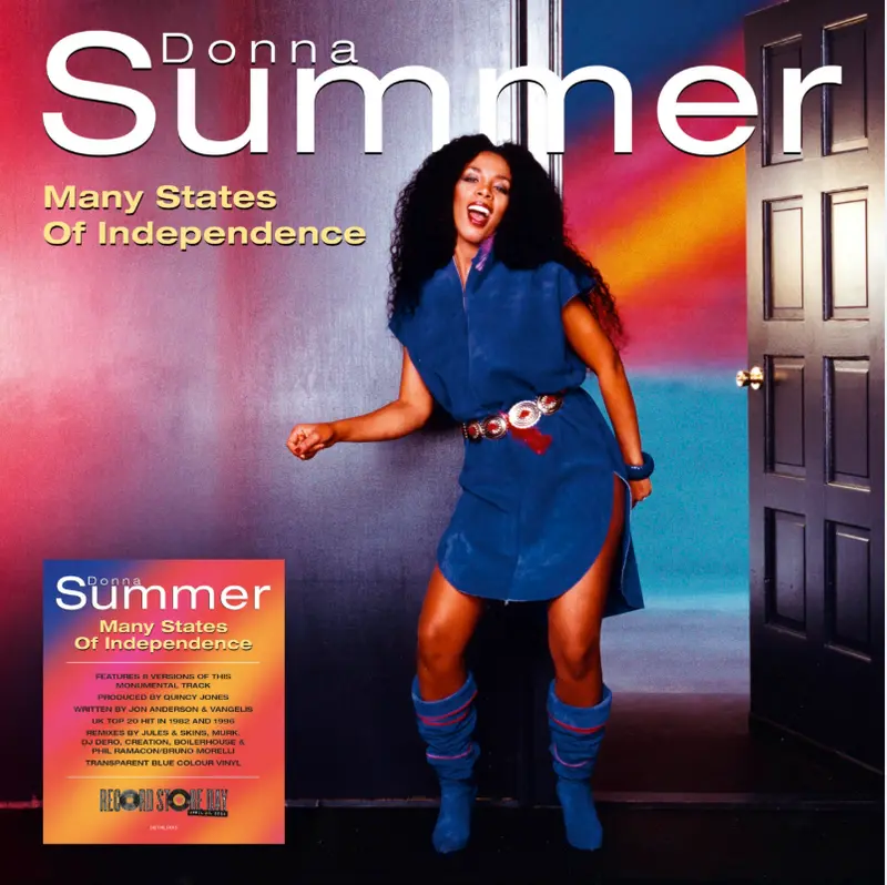 Donna Summer | Many States Of Independence (Transparent Blue - RSD)