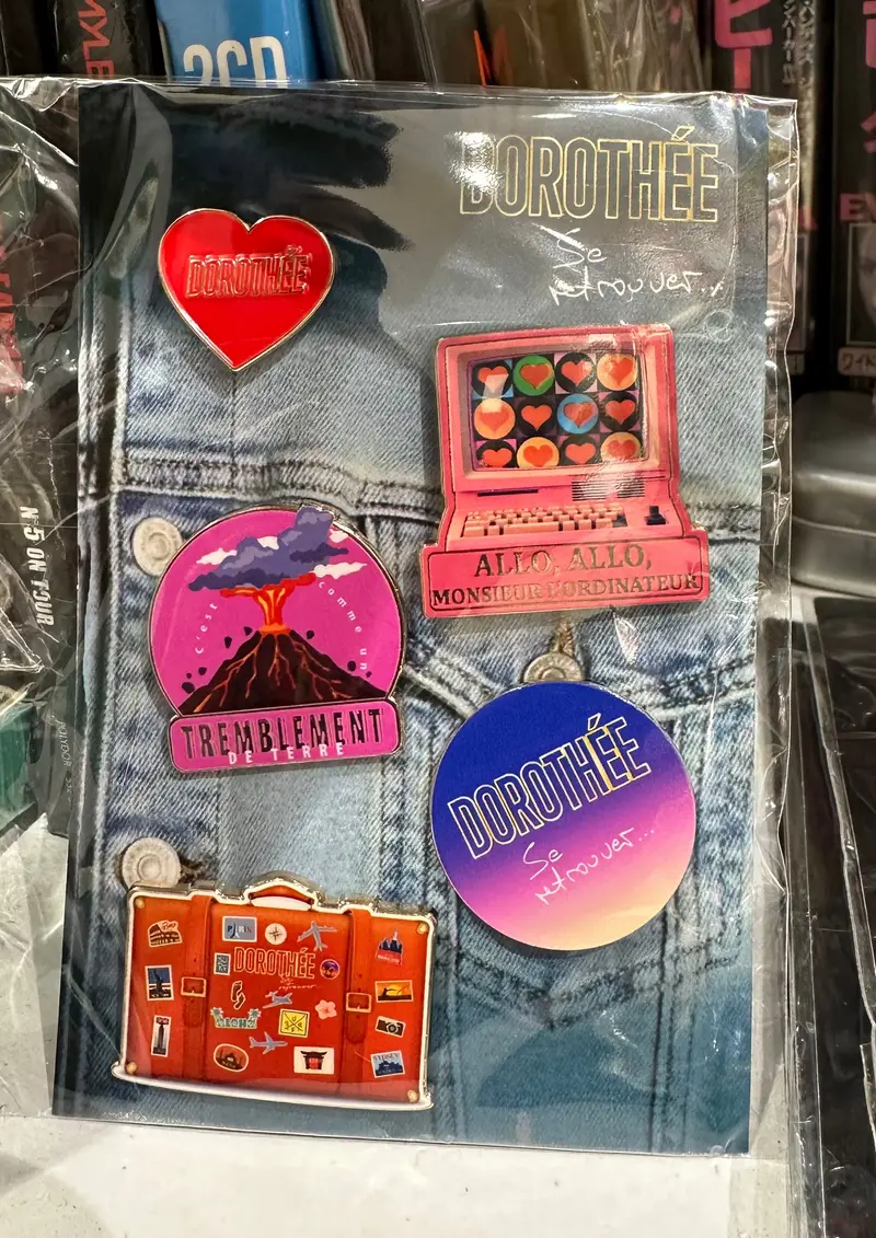 Dorothée | Badges (merchandising officiel)