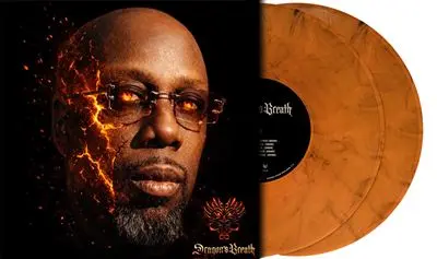 Dragon's Breath Vinyle Orange Marbré