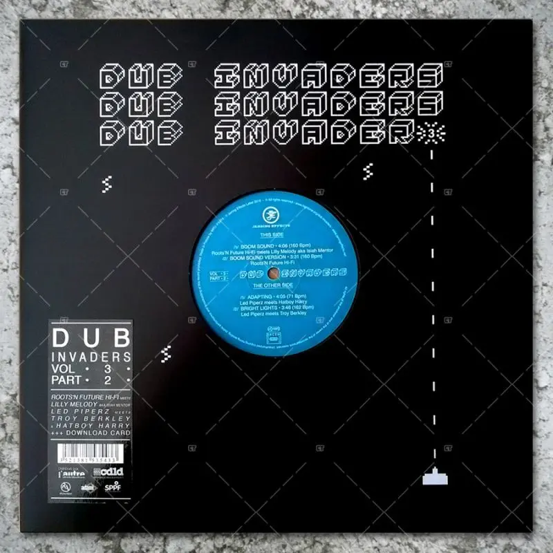 DUB INVADERS - DUB INVADERS VOL.3 PART.2 - DUB INVADERS (VINYLE 33T)