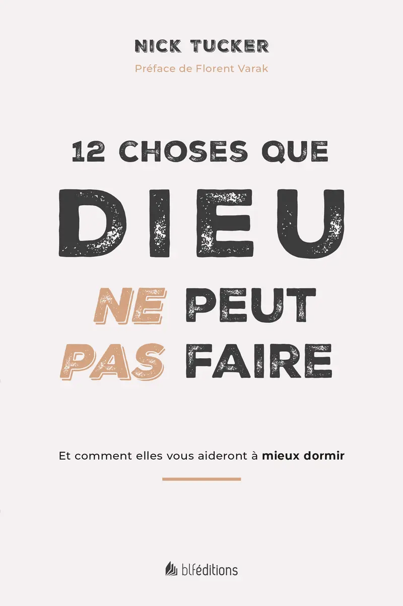 Ebook - 12 Choses que Dieu ne peut pas faire