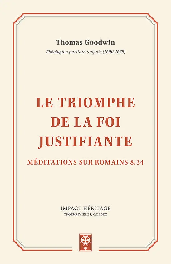 Ebook - Le triomphe de la foi justifiante